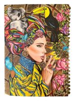 CarolynArt füzet - Csend hangjai - Mérete: 15x21 cm - Image 2