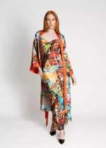 Selyem CarolynArt Kimono Jégmadár kollekció - Image 3