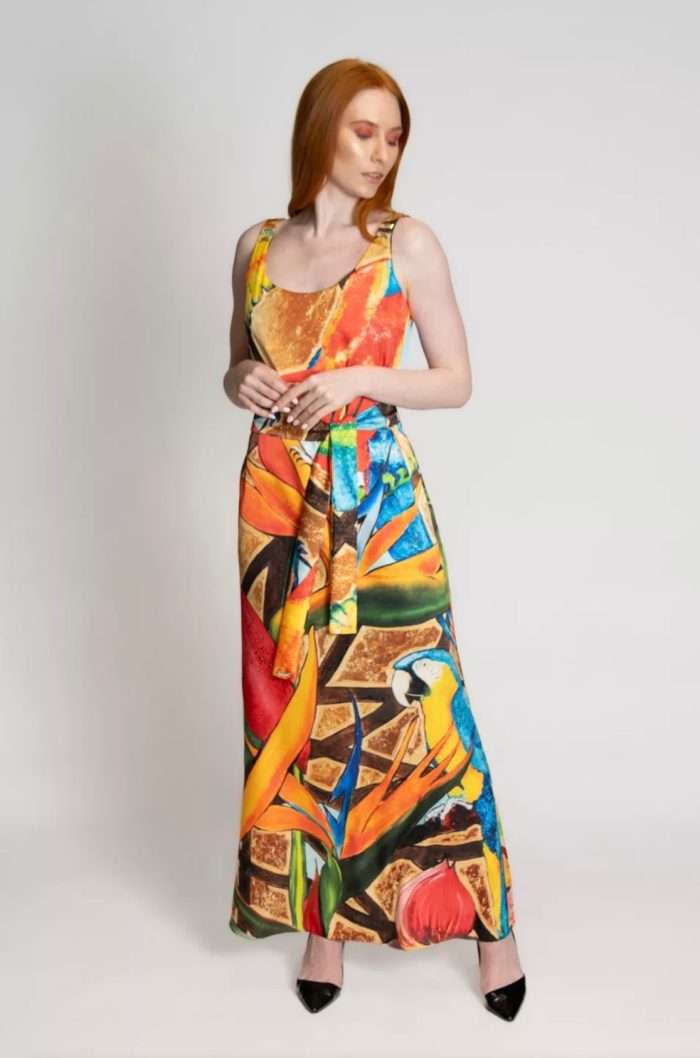 Selyem CarolynArt ruha - Image 2